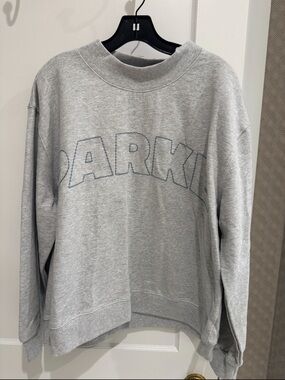 PARKE x Target Grey Crewneck Sweatshirt NWT